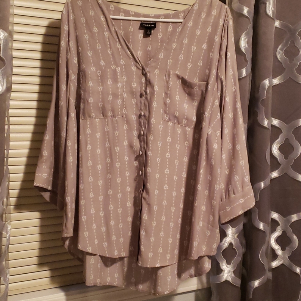 Grey blouse